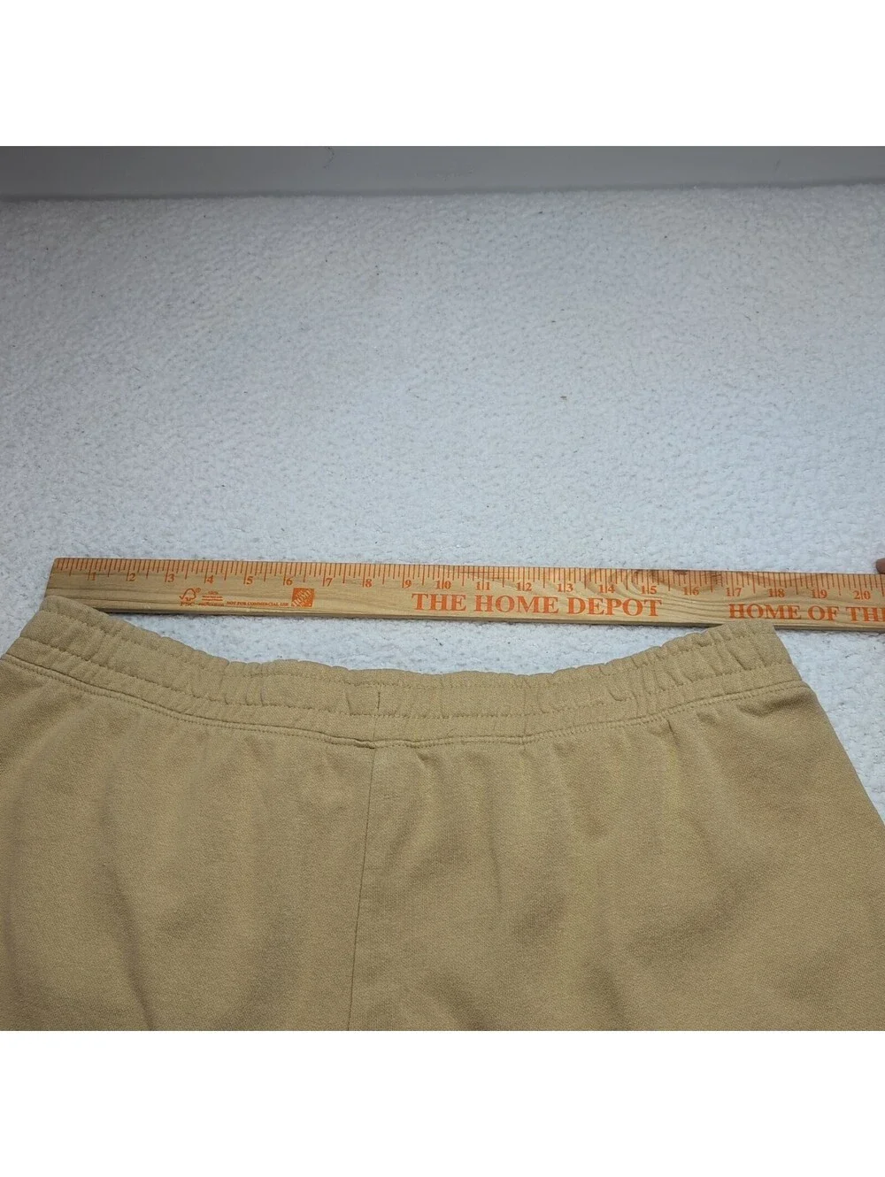 The North Face Fleece Shorts Tan Drawstring Men's XL Lounge Athletic